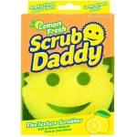 Scrub Daddy & Scrub Mammy Scrub daddyдомакинска гъба, Топла и Студена вода, Лимон, 1 брой (3706)