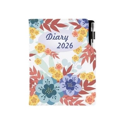 Design B5 týdenní 2026 Podzimní květiny
