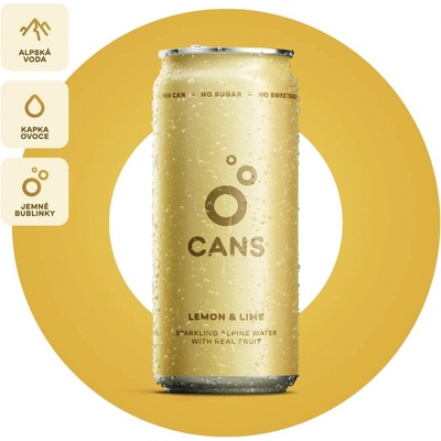 Cans Citron & Limetka 24 x 330 ml