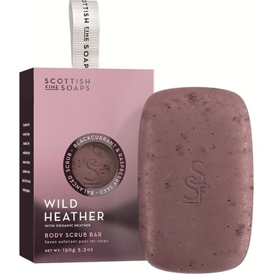 Scottish Fine Soaps Wild Heather exfoliační tělové mýdlo 150 g