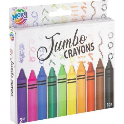Creative Craft Group Jumbo Crayons pastelky voskové 10 ks