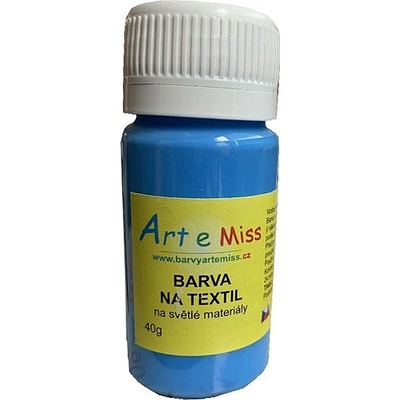 Art e Miss Barva na světlý textil 83 Neon modrá 40 g