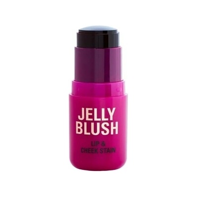 REVOLUTION Jelly Blush Lip & Cheek Stain tekutá rtěnka růžová 6 g