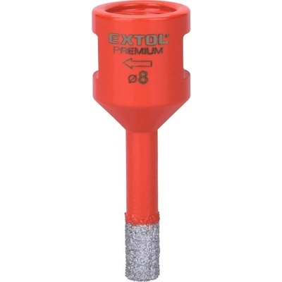 EXTOL PREMIUM 8801860 diamantová vykružovací korunka pr.8mm M14