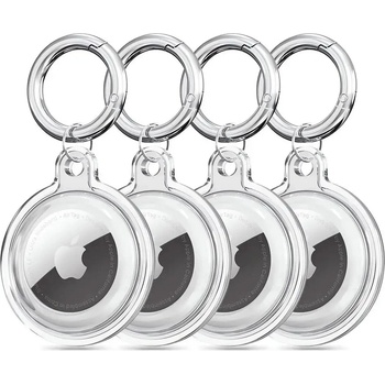 Tech-Protect Калъф Tech-Protect Icon от 4 пакета за Apple AirTag - прозрачен (5906302360765)