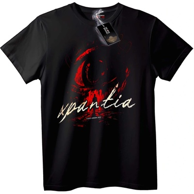 NOONEBRAND Тениска Spartia Червено Око - 2XL, White