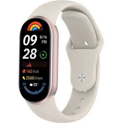VSECHNONAMOBIL 115538 BUTTERFLY Vyměnitelný řemínek pro Xiaomi Smart Band 10 / 9 / 8 STARLIGHT