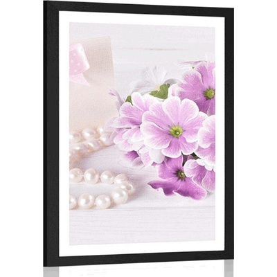 Plakát s paspartou luxusní dárkový set - 30x45 black