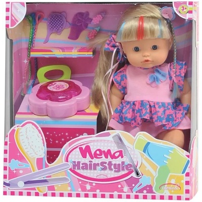 Bambolina Кукла с фризьорски комплект Нена Nena