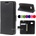 HTC One M9 magnetic Wallet Кожен Калъф + Протектор