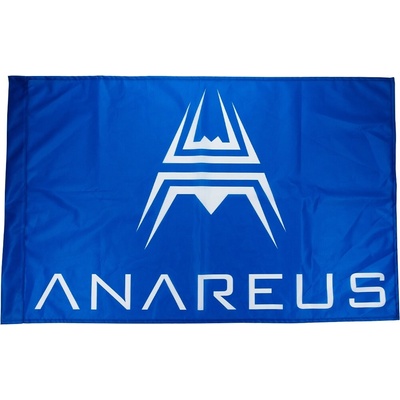 ANAREUS ANAREUS herná vlajka 60x90 cm - Modrá