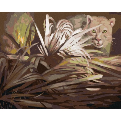 Zuty Malování podle čísel PUMA A LISTY D. RUSTY RUST