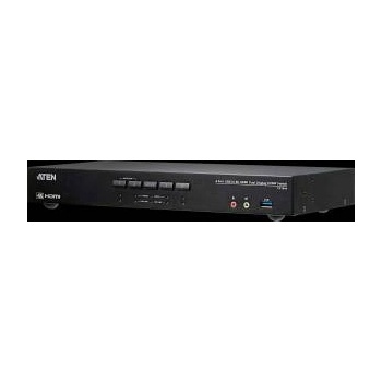 ATEN CS1844-AT-G 4-портов USB 3.0 4K HDMI Dual-Display KVM превключвател