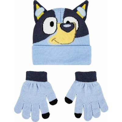 Set čepice a rukavice BLUEY
