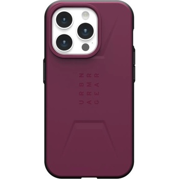 Image 1 of Urban Armor Gear Калъф UAG - Civilian MagSafe, iPhone 15 Pro Max, червен (840283909764)