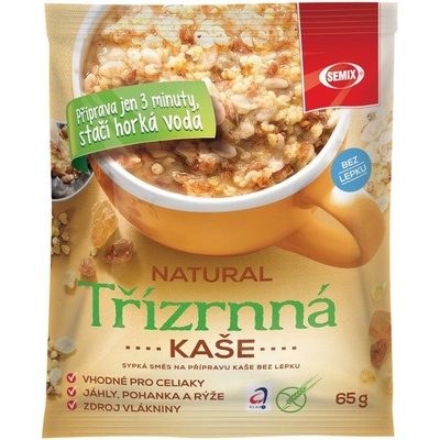 Semix Vícezrnná chia kaše s brusinkami a kešu oříšky 65 g