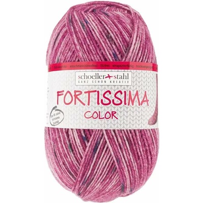 Schoeller Stahl Fortissima color tweed 578 Vínová