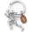 Metalmorphose Ключодържател Metalmorphose, Runner Athlete (MTM322-01)