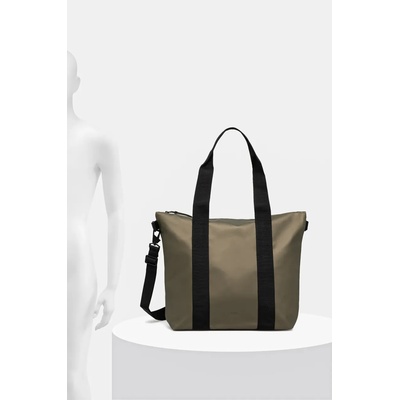 Rains Чанта Rains Tote Bag Mini W3 в зелено 14160.105 (14160.105)