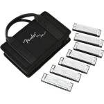 Fender Blues Deluxe 7 Pack C-G-D-F-E-Bb-A Диатонична устна хармоника (0990701049)