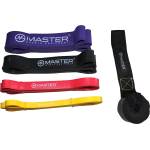 MASTER Ластици за тренировка MASTER Latex Power Bands, 2-55 кг