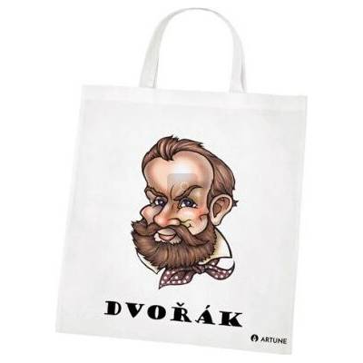 Artune Biela taška s potlačou Antonína Dvořáka