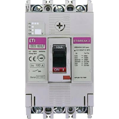 ETI EB2S 160/3LF 100A 3p