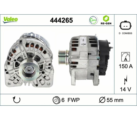 Generátor VALEO 444265