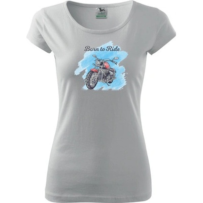 Dámske tričko s moto motívom 86 Born to Ride
