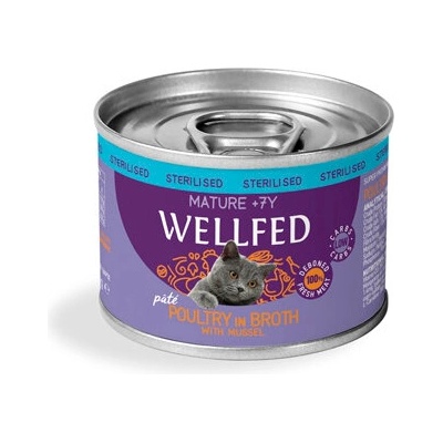 WELLFED Консерва за възрастни кастрирани котки (над 7 г. )