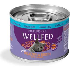WELLFED Консерва за възрастни кастрирани котки (над 7 г. )