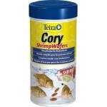 TETRA Cory ShrimpWafers - уникална балансирана двуцветна премиум храна за дънни риби със скариди - 250 мл