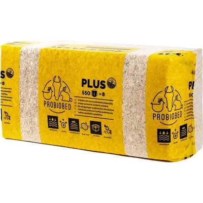 ProBioBED PLUS ochranná probiotická bezprašná podstielka, hlodavce 550 l