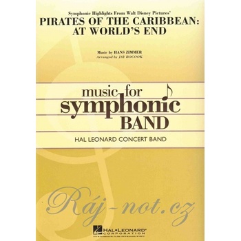 Pirates of the Caribbean At World's End Music for Symphonic Band / partitúra + party