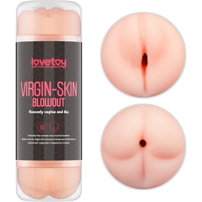 Мастурбатор с два отвора, девствена плът - Blowout Double Side Stroker 3 (LVTOY00789)