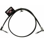 Ernie Ball Flat Ribbon Stereo Patch Cable 60 cm Ъглов - Ъглов Пач кабел (P06410)
