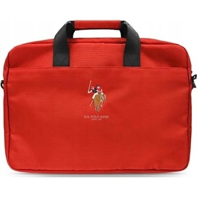 US Polo Bag ASSN US Polo Bag USCB15PUGFLRE 15 červená / červená