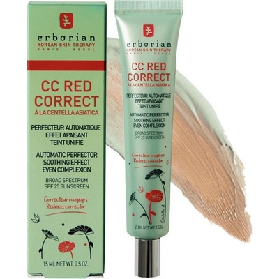 Erborian CC krém proti začervenání pleti CC Red Correct 45 ml – Zboží Dáma