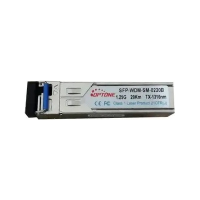 optone Оптичен модул Optone SFP-WDM-SM-0220B, 1.25G, T1310/R1550nm, LX, 20km, DDM, LC (SFP-WDM-SM-0220B)