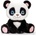 Keel Toys Панда, 25 см - Keel Toys
