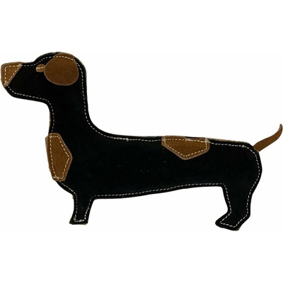 PafDog Jazvečík Tony Hračka pre psov z kože a juty 26 cm