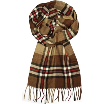 Delphin English Style zimní šál P109M hnědá