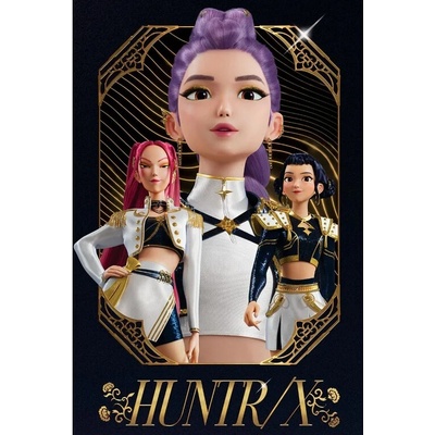 Plakát K Pop Demon Hunters Huntrix Golden