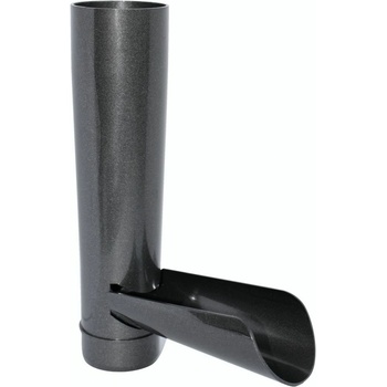 Marley Odkvapová klapka 53 mm antracit metalic