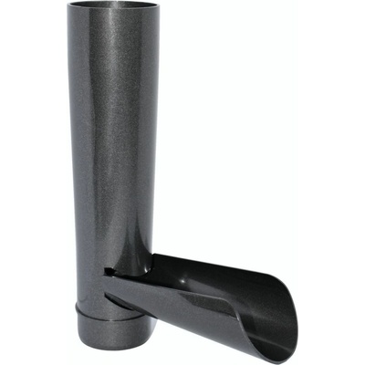 Marley Odkvapová klapka 53 mm antracit metalic