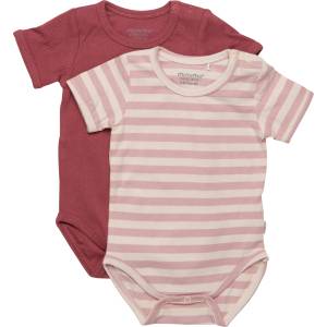 Minymo Детско ежедневно термо бельо Minymo Kid's Body S/S (2-Pack) Everyday base layer - Violet Ice - размер 74 (EU) (714-1854-0715)