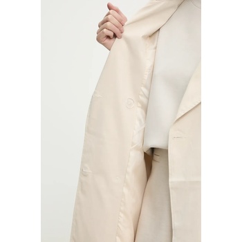 ANSWEAR Елек Answear Lab дамски в бежово преходен модел с уголемена кройка (8067.hos)