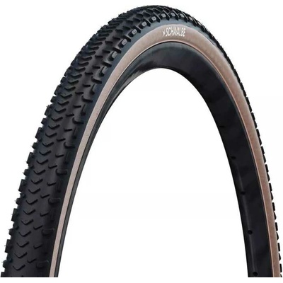 SCHWALBE G-One RX PRO,50-622,28x2.00,RACE PRO, V-Guard,TLR,skládací,615 g,černá/hnědá