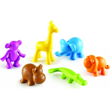 Learning Resources Zvířátka z džungle 72 kusů