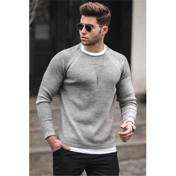 Madmext Мъжка блуза 5082 - Сива 300514 (300514_Сив)